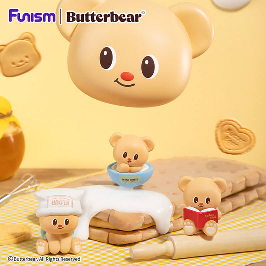 Butterbear Baked with Love Series Cubby Face