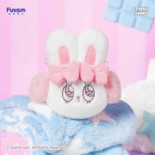 NEW! Esther Bunny Daily Outings Series Plush Phone Clip: Cream Bunny / Ribbon Bunny / Lavender Bunny
