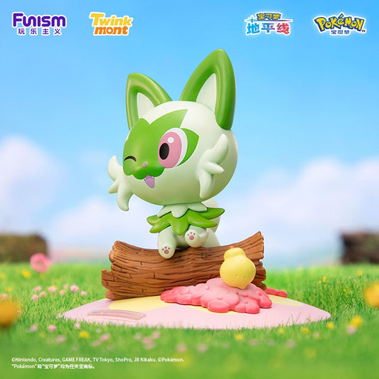 NEW! Pokémon Twinkmont Series Figure - Sprigatito
