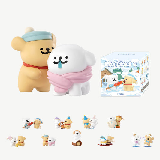 Maltese Cuddly Moments Series Blind Box