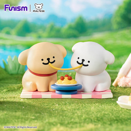 Maltese Enjoy the Moments Series Figure