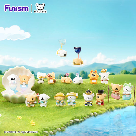 Maltese PupSnap Series Figures