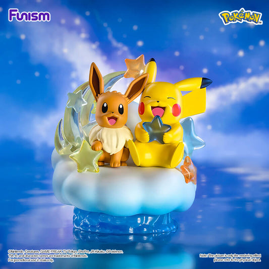 Pokémon Eevee and Pikachu Nebula - Prime Figure
