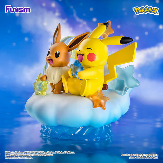 Pokémon Eevee and Pikachu Nebula - Prime Figure