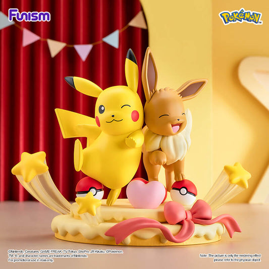 Pokémon  Eevee and Pikachu Party - Prime Figure