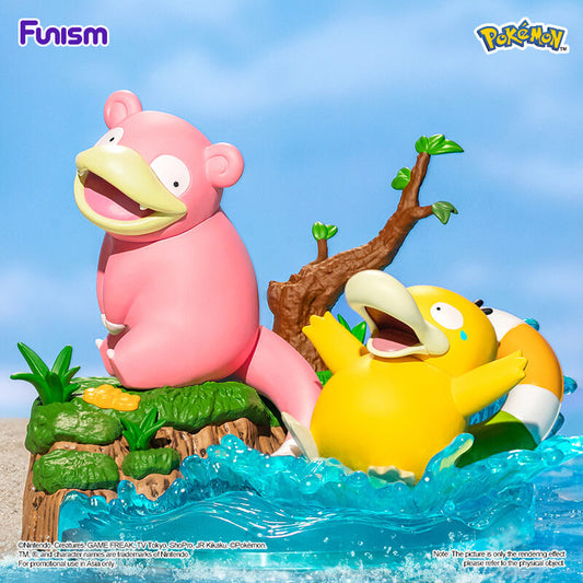 Pokémon Psyduck and Slowpoke - Prime Figure