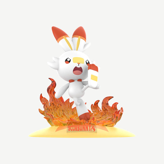寶可夢 Scorbunny - Twinkmont 公仔