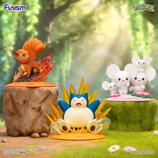 Pokémon Twinkmont Series Figure - Vulpix / Snorlax / Maushold