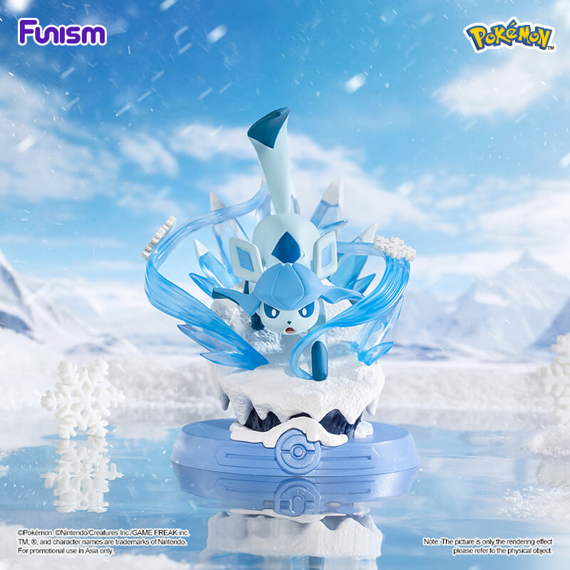 Pokémon Glaceon Adventure! Eevee Series Figures (Funism) Pokémon Glaceon Adventure! Eevee Series Figures (Funism)