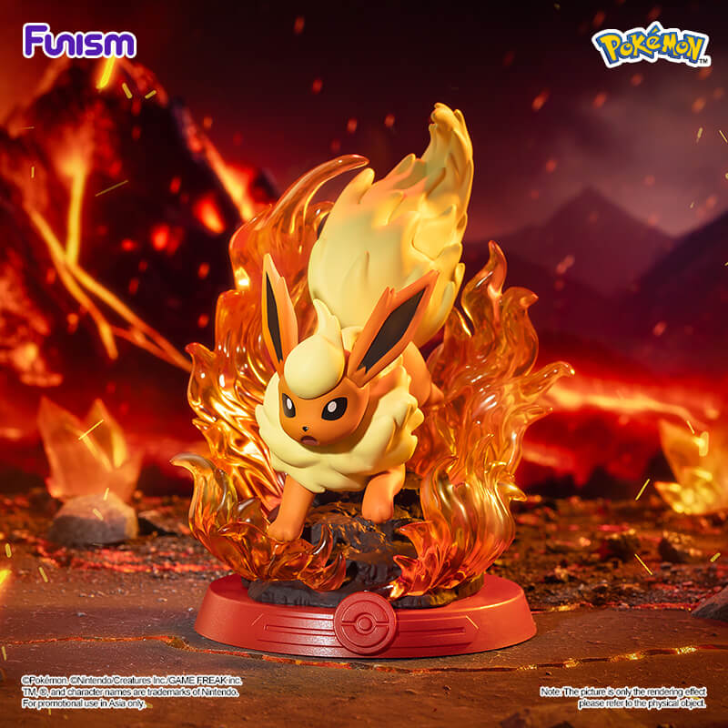 Pokémon Flareon Adventure! Eevee Series Figures (Funism) Pokémon Flareon Adventure! Eevee Series Figures (Funism)