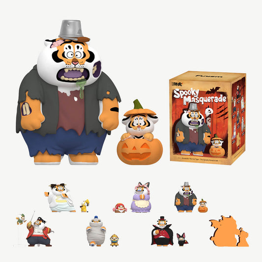 Alexander The Fat Tiger - The Spooky Masquerade Blind Box