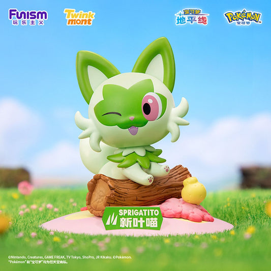 NEW! Pokémon Twinkmont Series Figure - Sprigatito