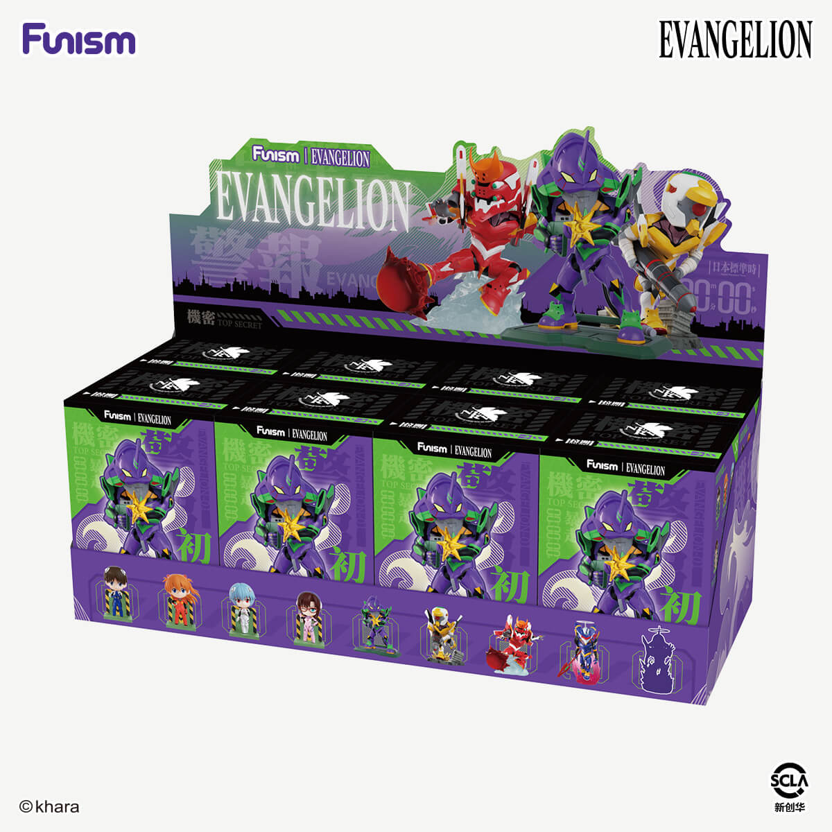 Neon Genesis figures: EVANGELION Series Figures Vol.1 – Funismglobal