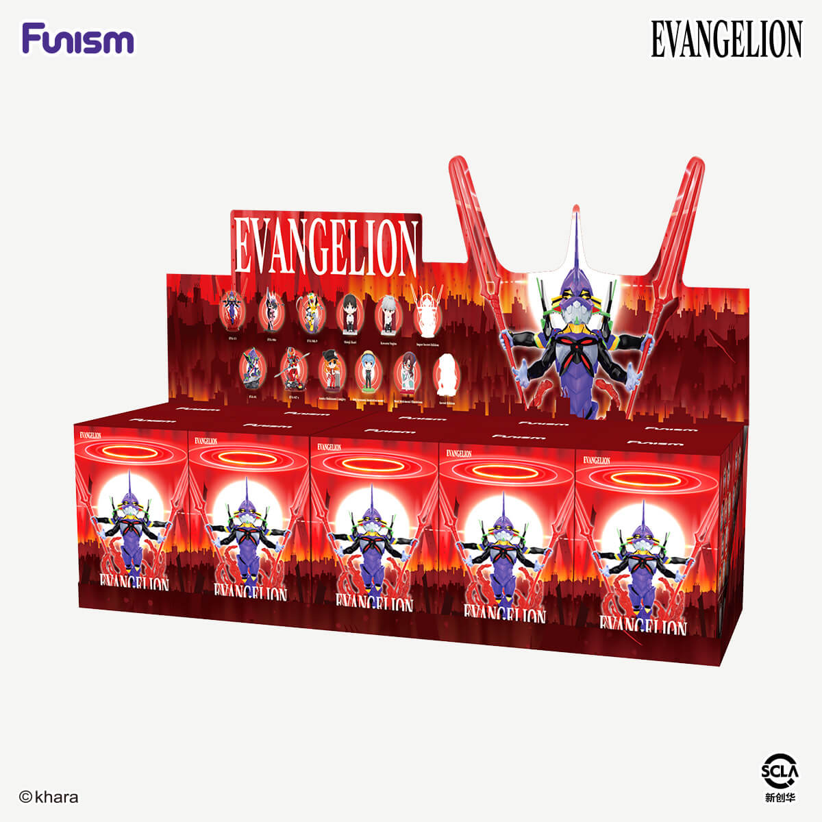 Neon Genesis figures: EVANGELION Series Figures Vol.1 – Funismglobal