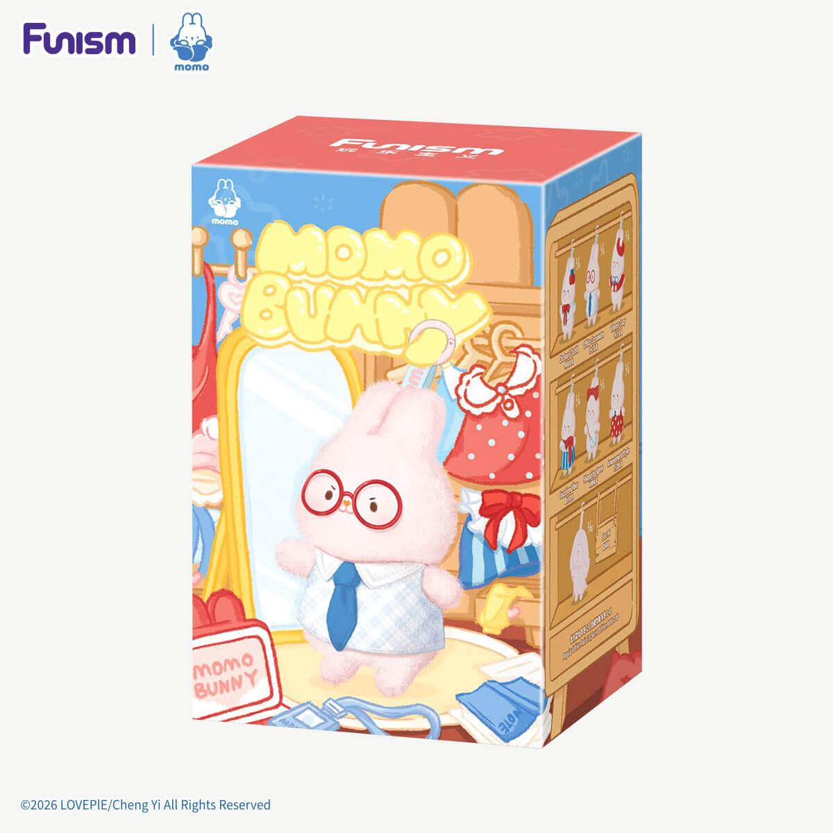 MOMO BUNNY Vibrant Plush Blind Box – Funismglobal