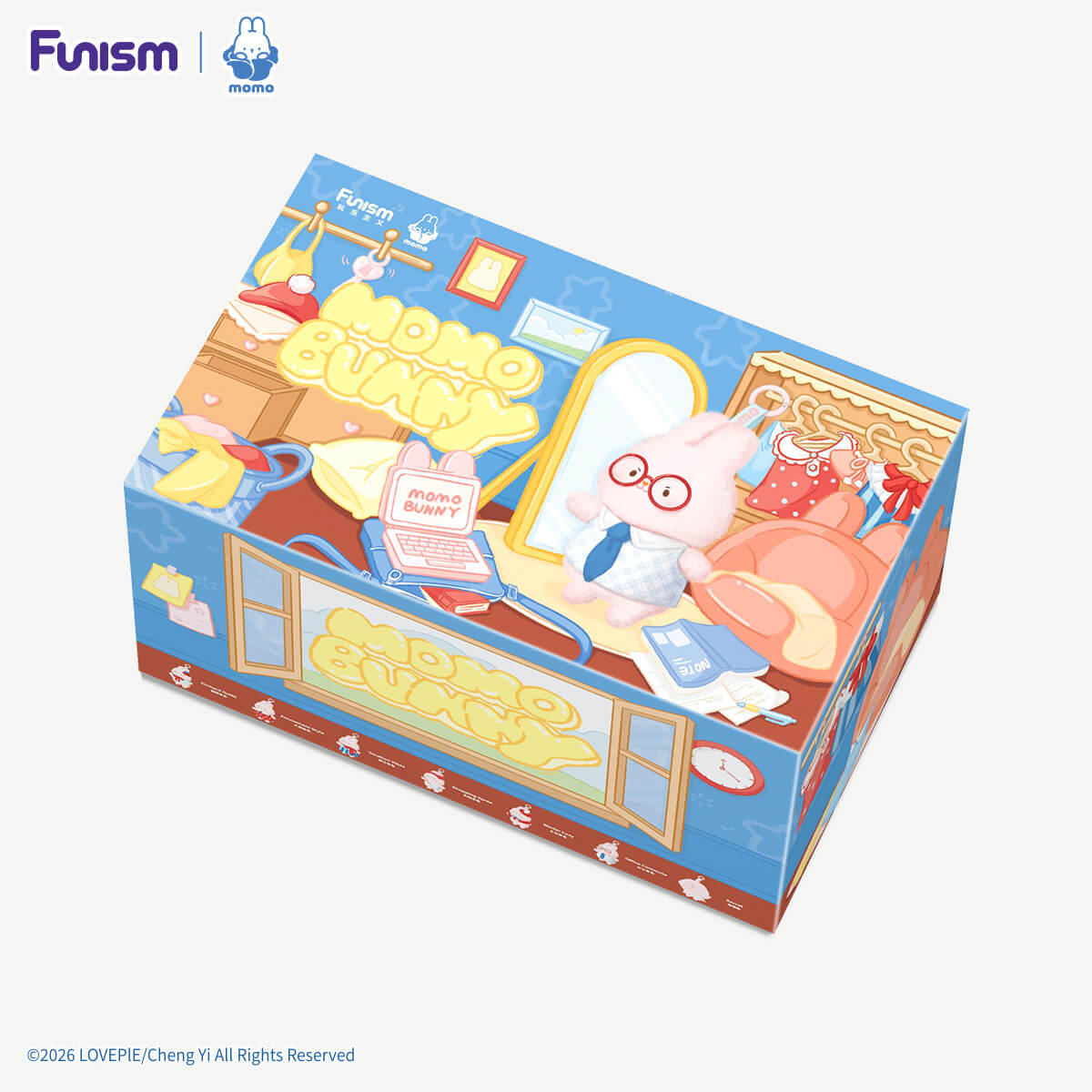 MOMO BUNNY Vibrant Plush Blind Box – Funismglobal