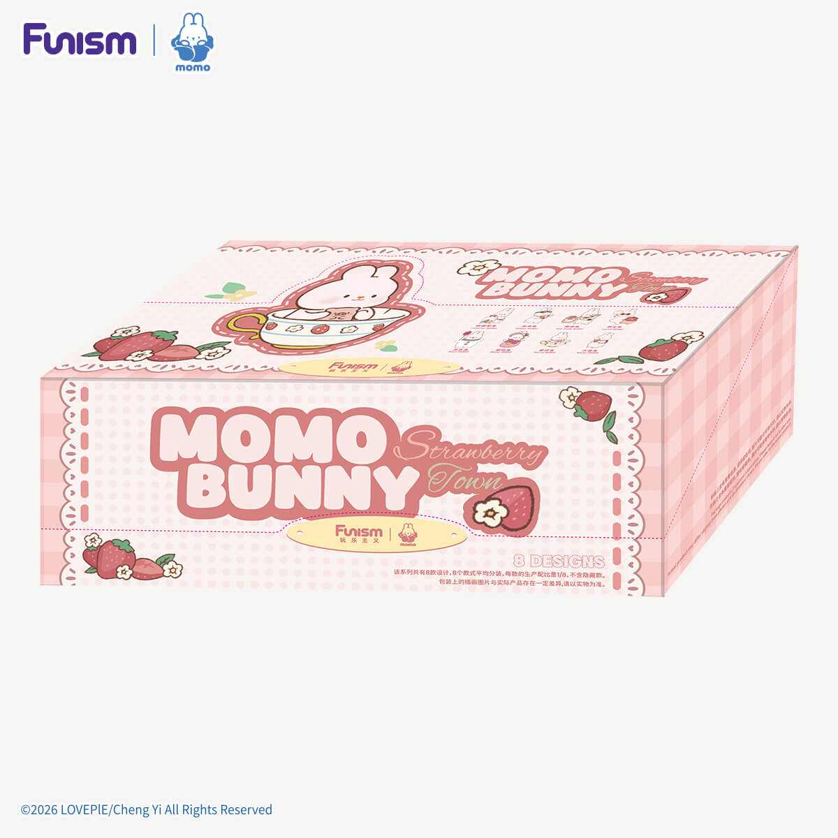 MOMOバニー ストロベリータウンシリーズ ブラインドボックス