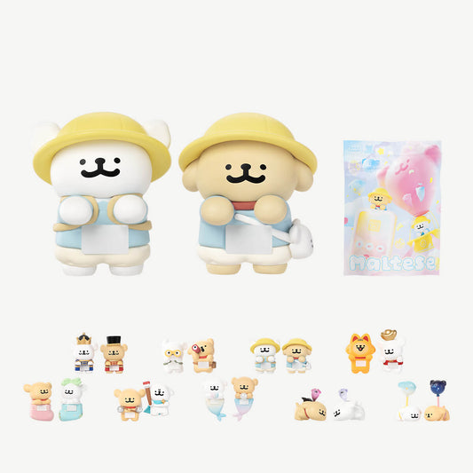 Maltese PupSnap Series Figures