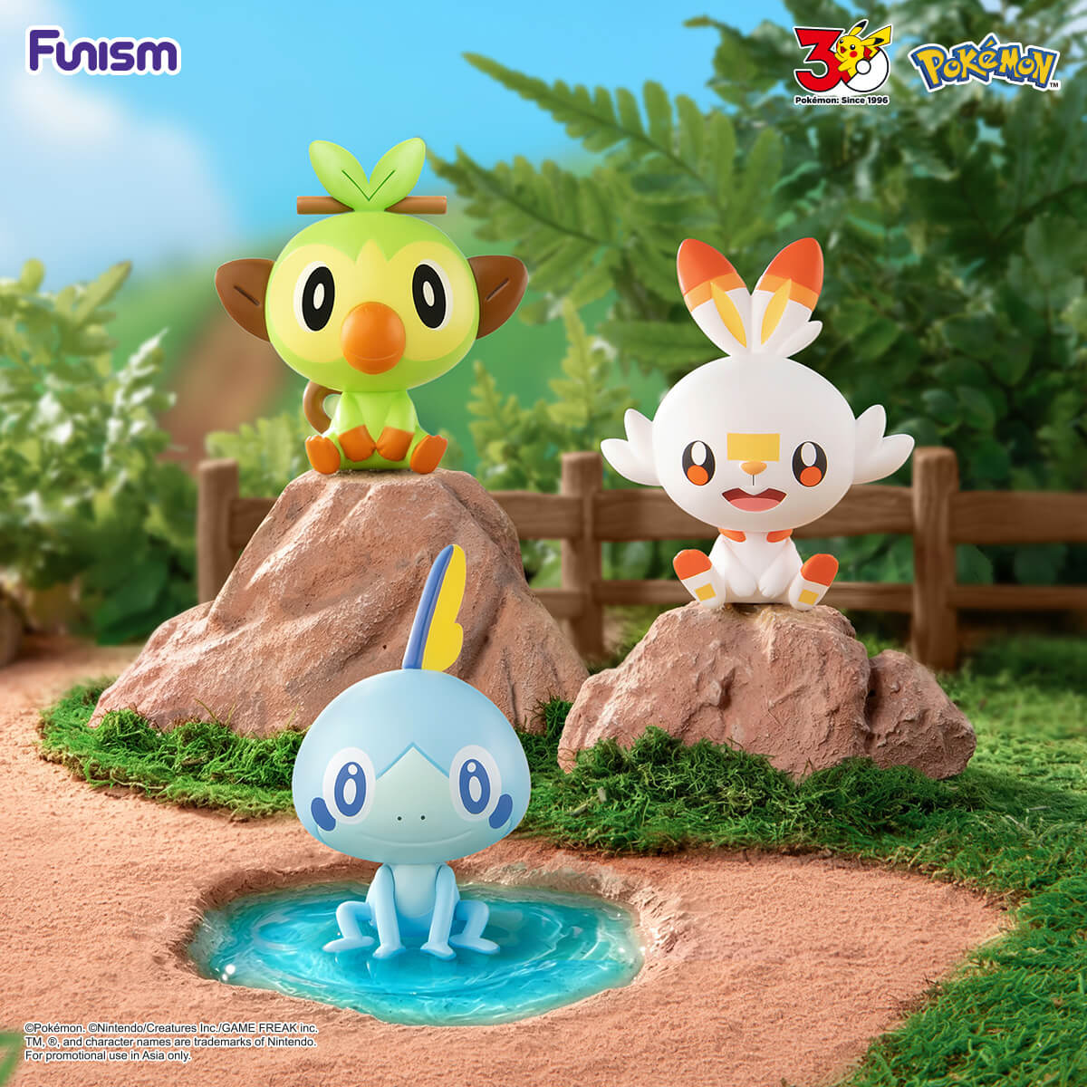 NEW! Pokémon Palmsize Wonders - First Partner Blind Box – Funismglobal