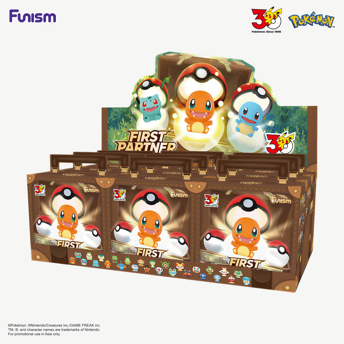 NEW! Pokémon Palmsize Wonders - First Partner Blind Box – Funismglobal