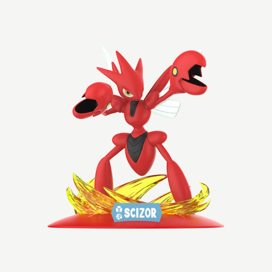 Pokémon Twinkmont Series Figure - Scizor & Scyther