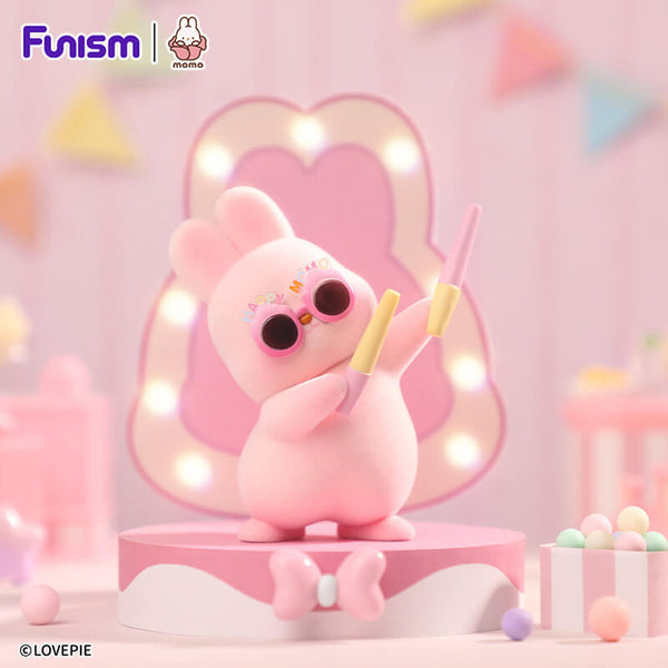2050円 ボアピンク  モモンガハウス(プリン・ソフトクリーム) Blind Funism - Series Anniversary Day Memorial Bunny Momo Box] ケージ・アクセサリー