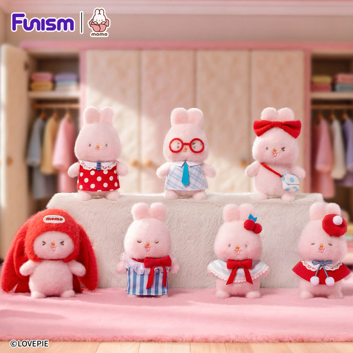 momoちゃん MOMO BUNNY Vibrant Plush Blind Box – Funismglobal