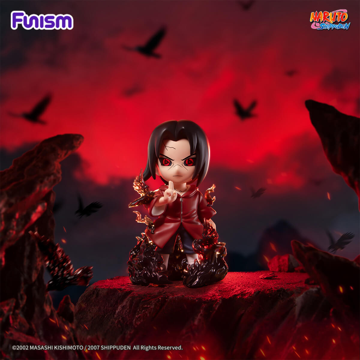 NARUTO SHIPPUDEN Chronicles Great Ninja War Series Blind Box ITACHI UCHIHA
