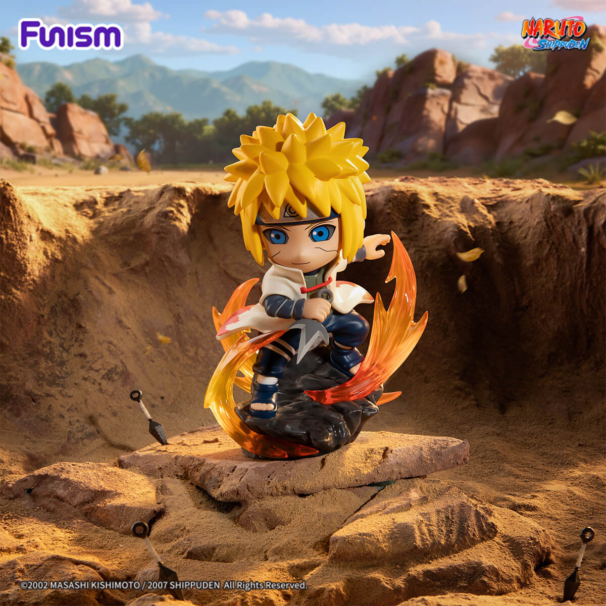NARUTO SHIPPUDEN Chronicles Great Ninja War Series Blind Box MINATO NAMIKAZE