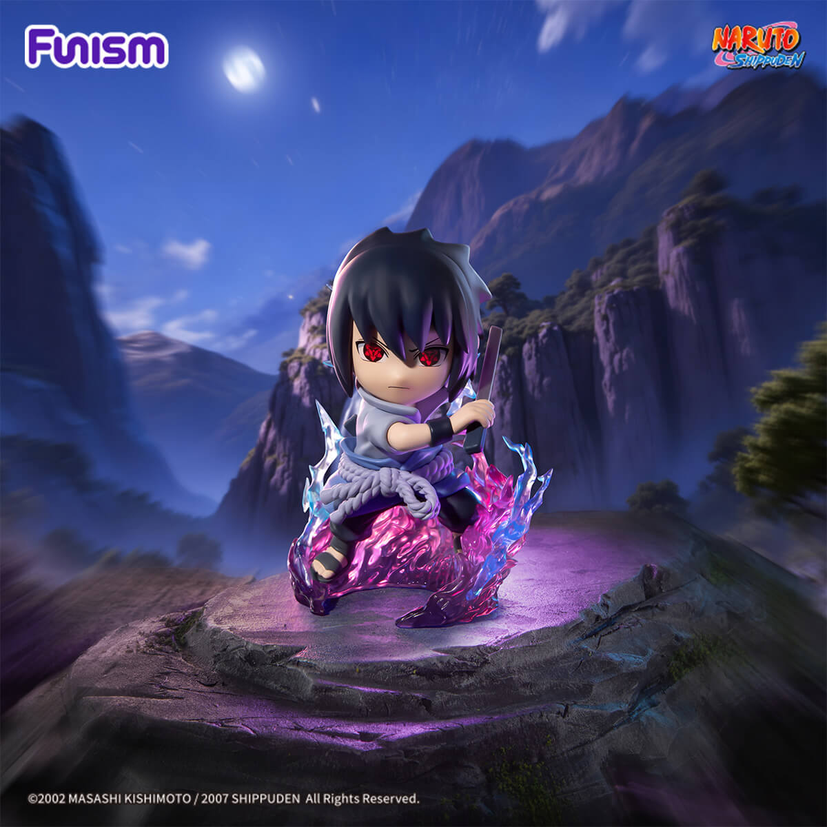 NARUTO SHIPPUDEN Chronicles Great Ninja War Series Blind Box SASUKE UCHIHA 