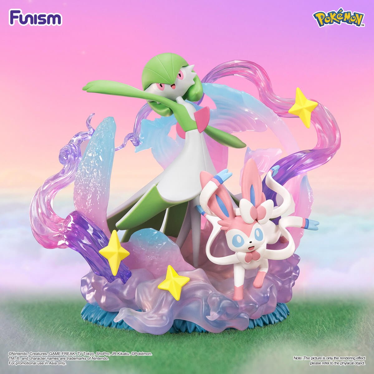 Pokémon Gardevoir & Sylveon Prime Figure – Good Buddy Collectible