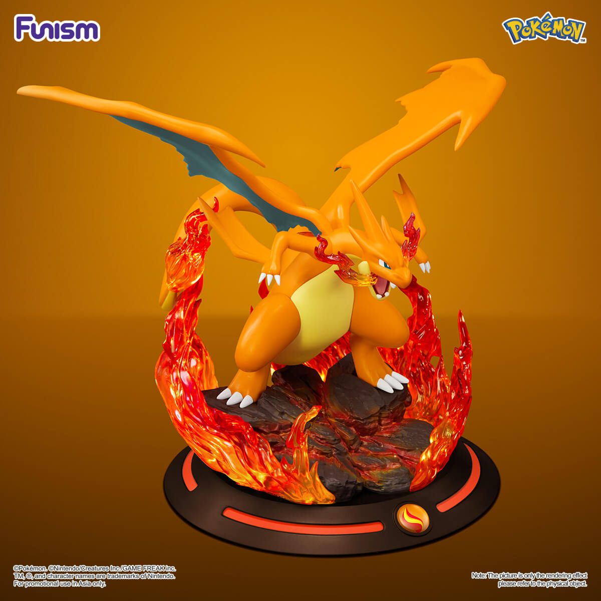 Pokémon Twinkmont Series Figure - Mega Charizard Y
