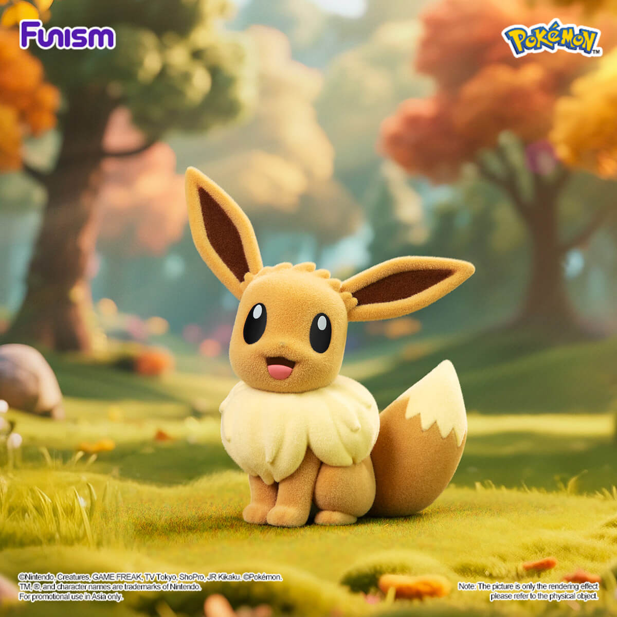 Pokemon Flocking Series 1 Eevee