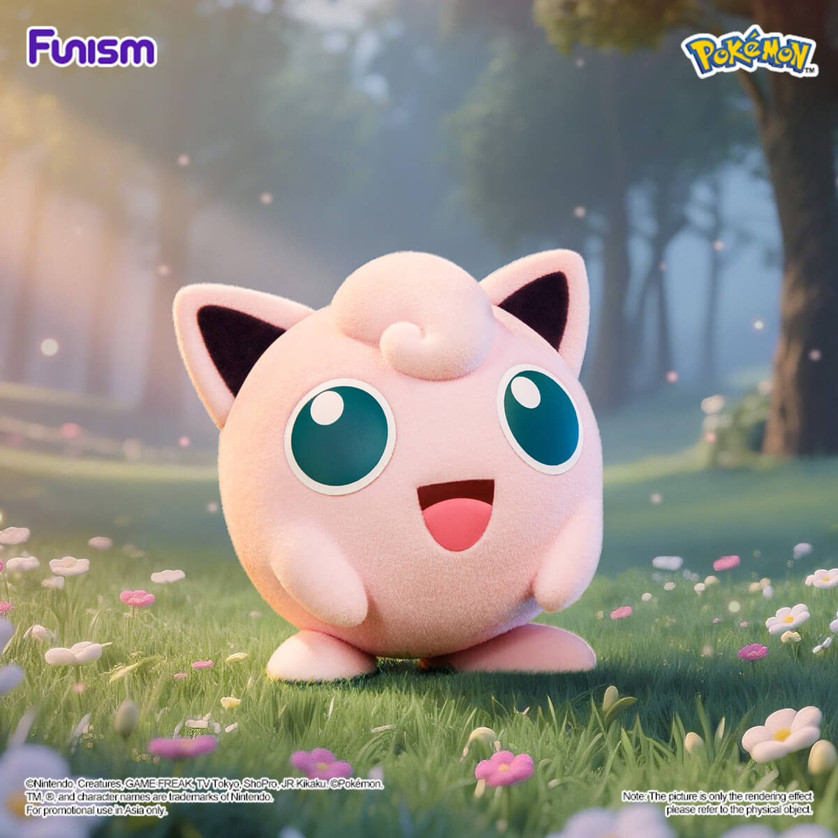 Pokemon Flocking Series 1 Jigglypuff