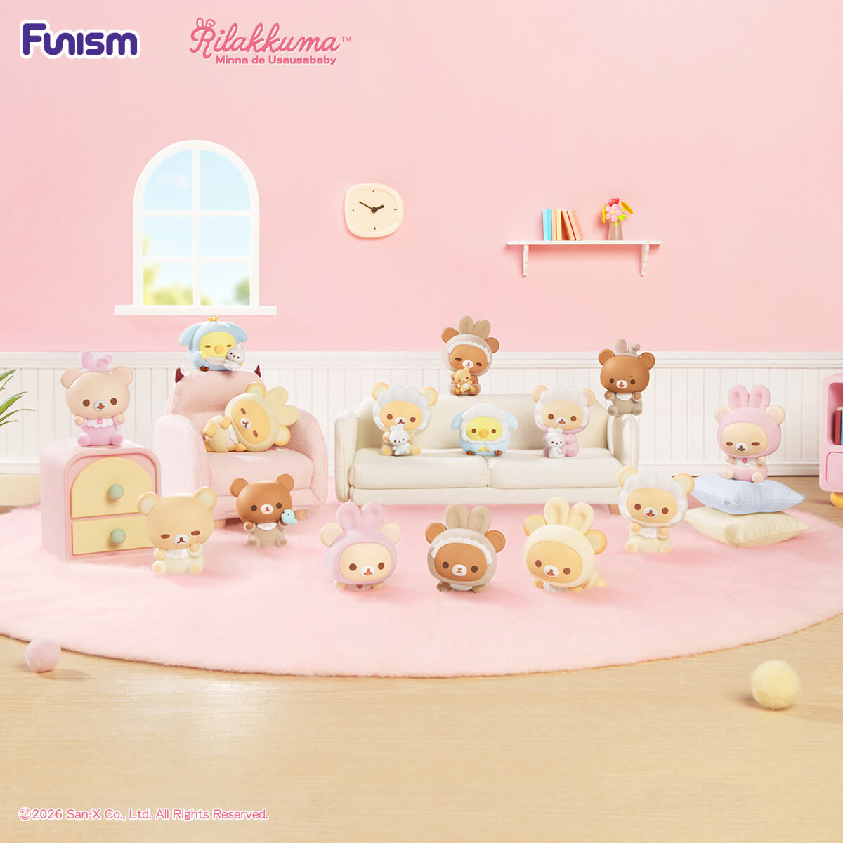 NEW! Rilakkuma Nuonuo Baby Series Cubby Face Blind Box – Funismglobal