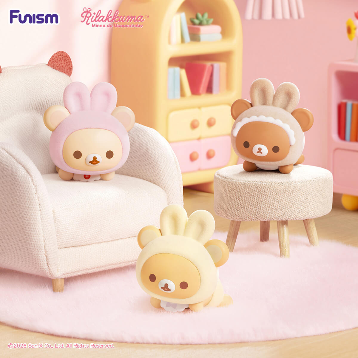 NEW! Rilakkuma Nuonuo Baby Series Cubby Face Blind Box – Funismglobal