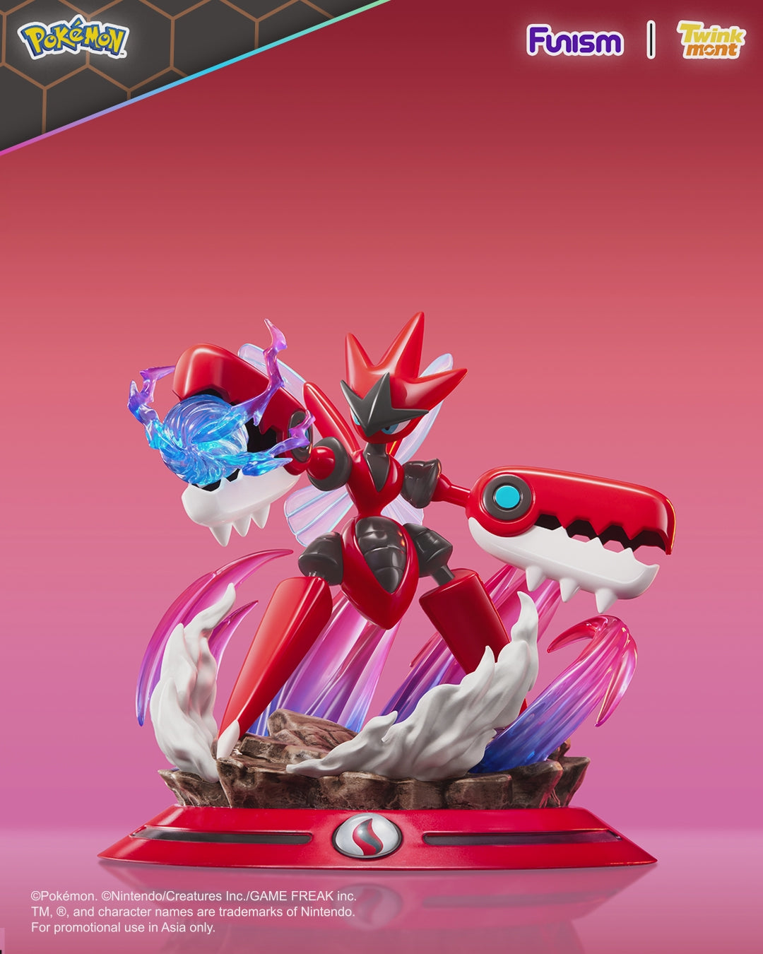 Pokémon Twinkmont Series Figure Mega Scizor