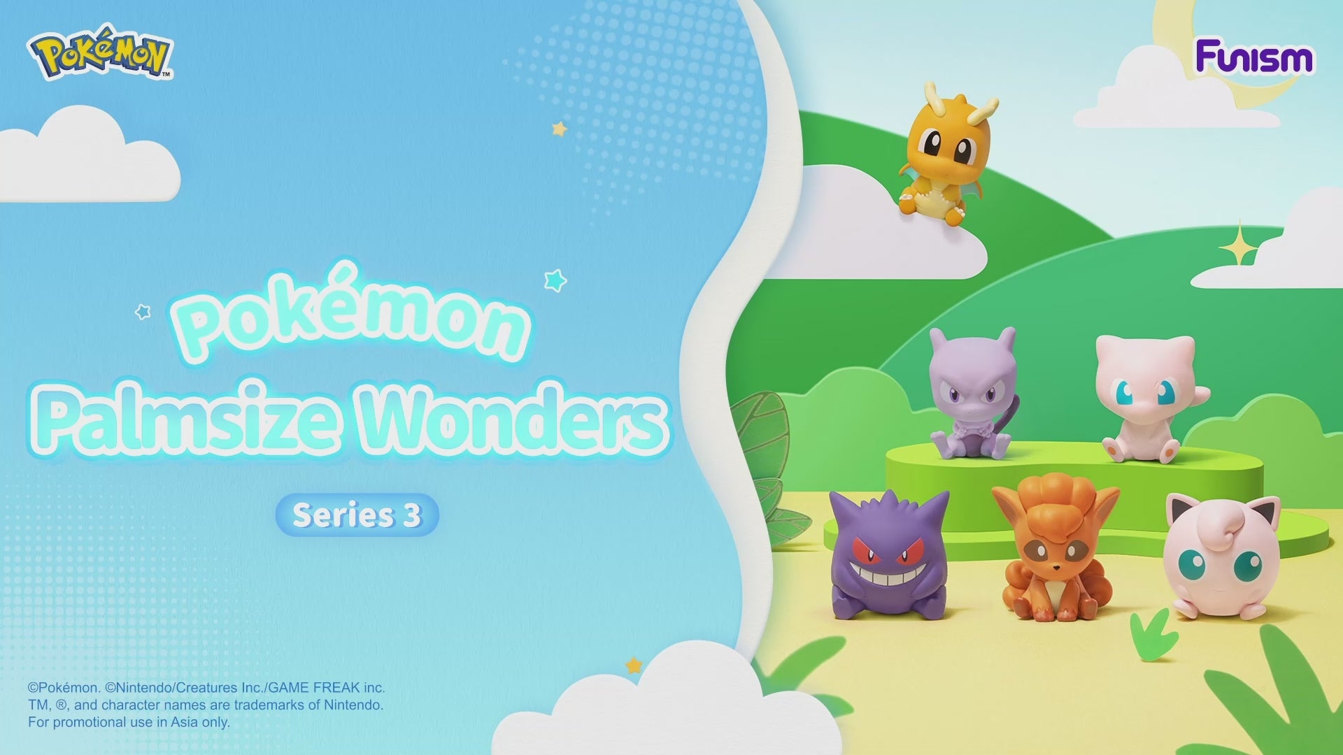 Pokémon Palmsize Wonders Series 3 Figures